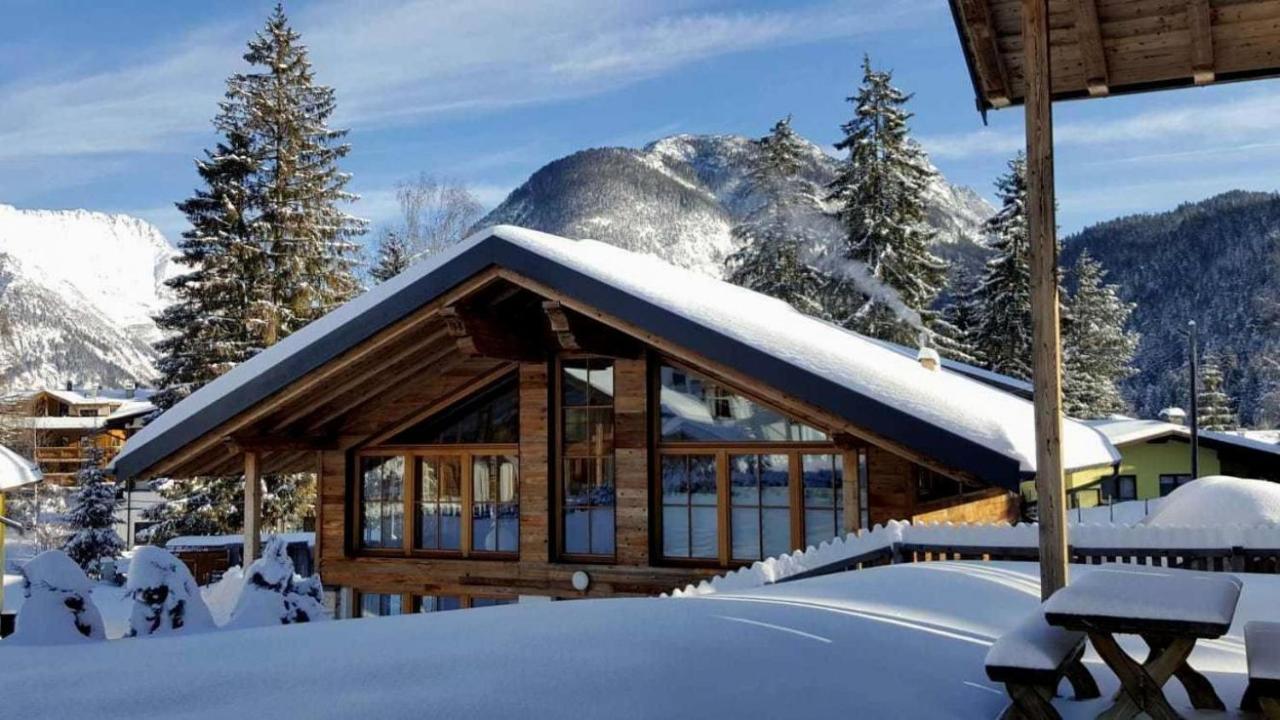 Im Weidach Superior Chalets Leutasch Ngoại thất bức ảnh
