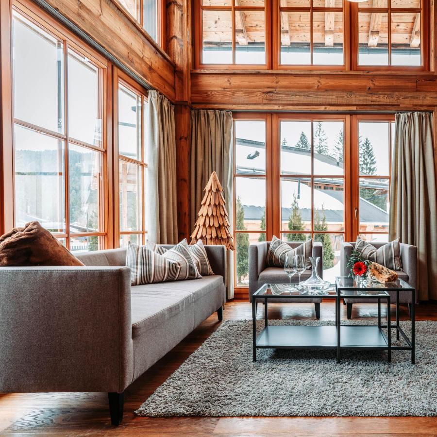 Im Weidach Superior Chalets Leutasch Ngoại thất bức ảnh