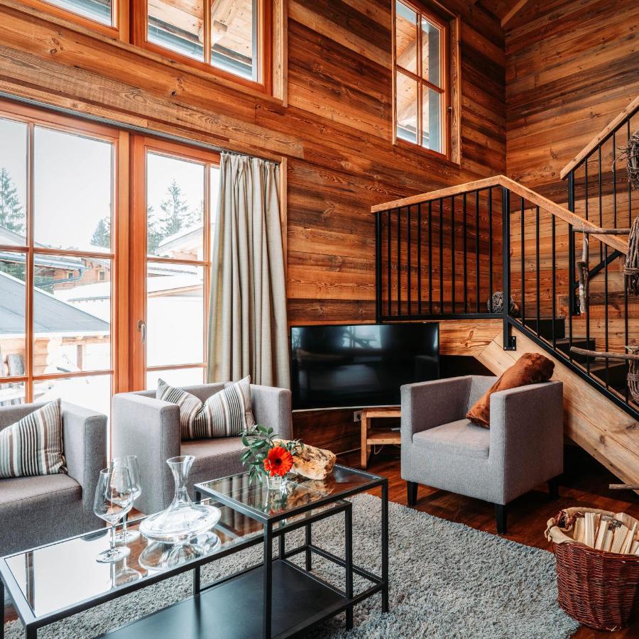 Im Weidach Superior Chalets Leutasch Ngoại thất bức ảnh