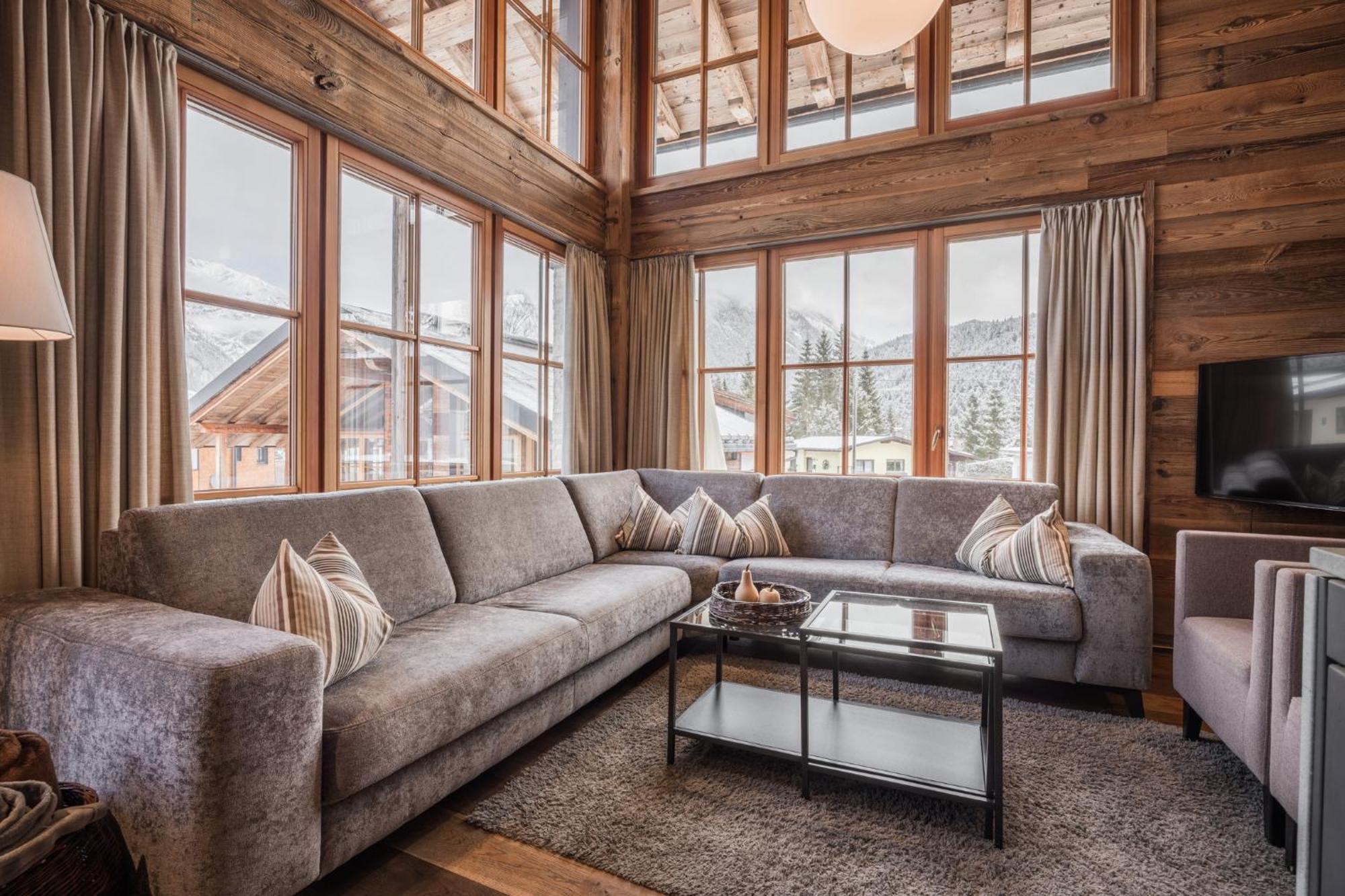 Im Weidach Superior Chalets Leutasch Ngoại thất bức ảnh