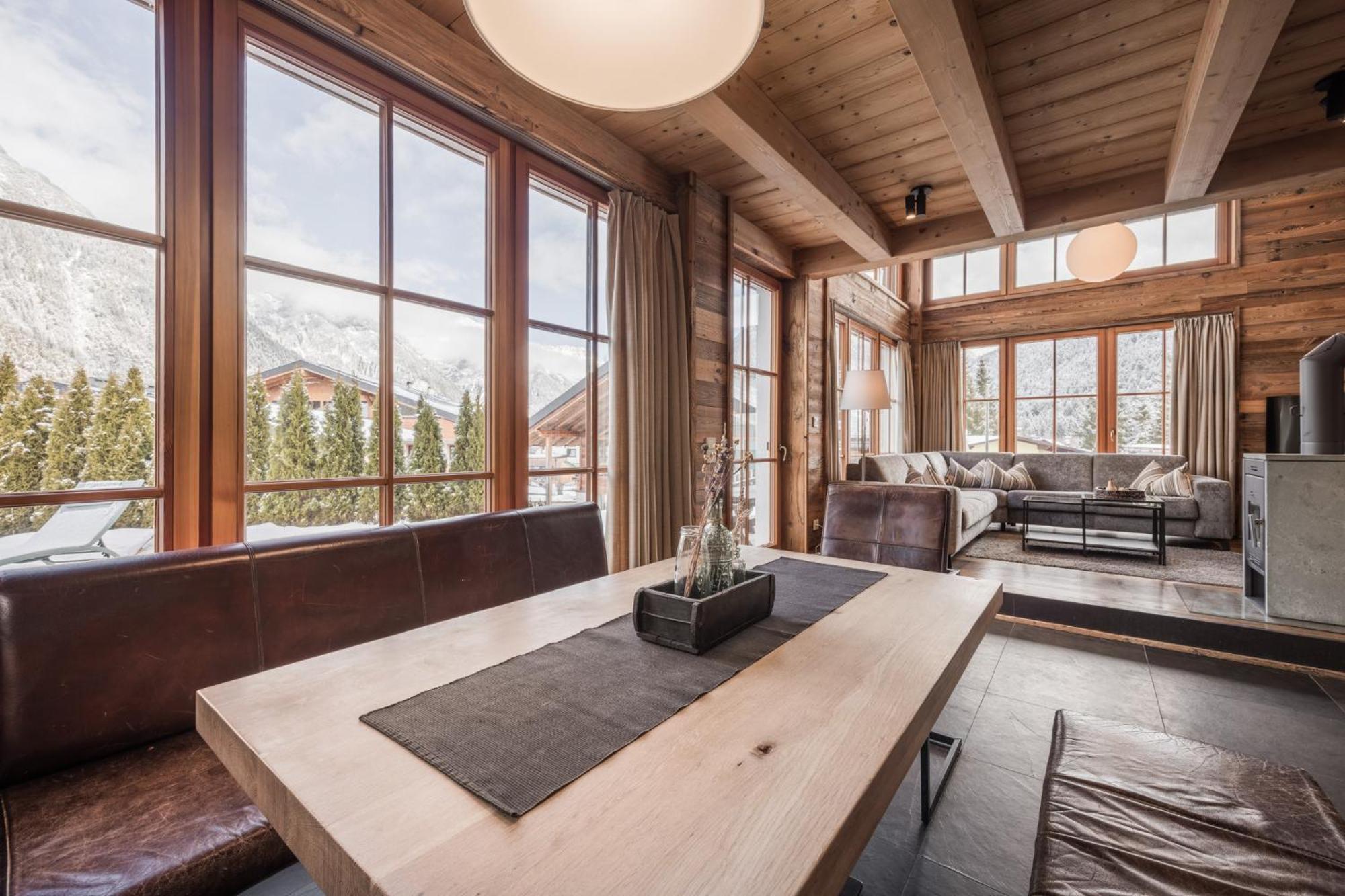 Im Weidach Superior Chalets Leutasch Ngoại thất bức ảnh