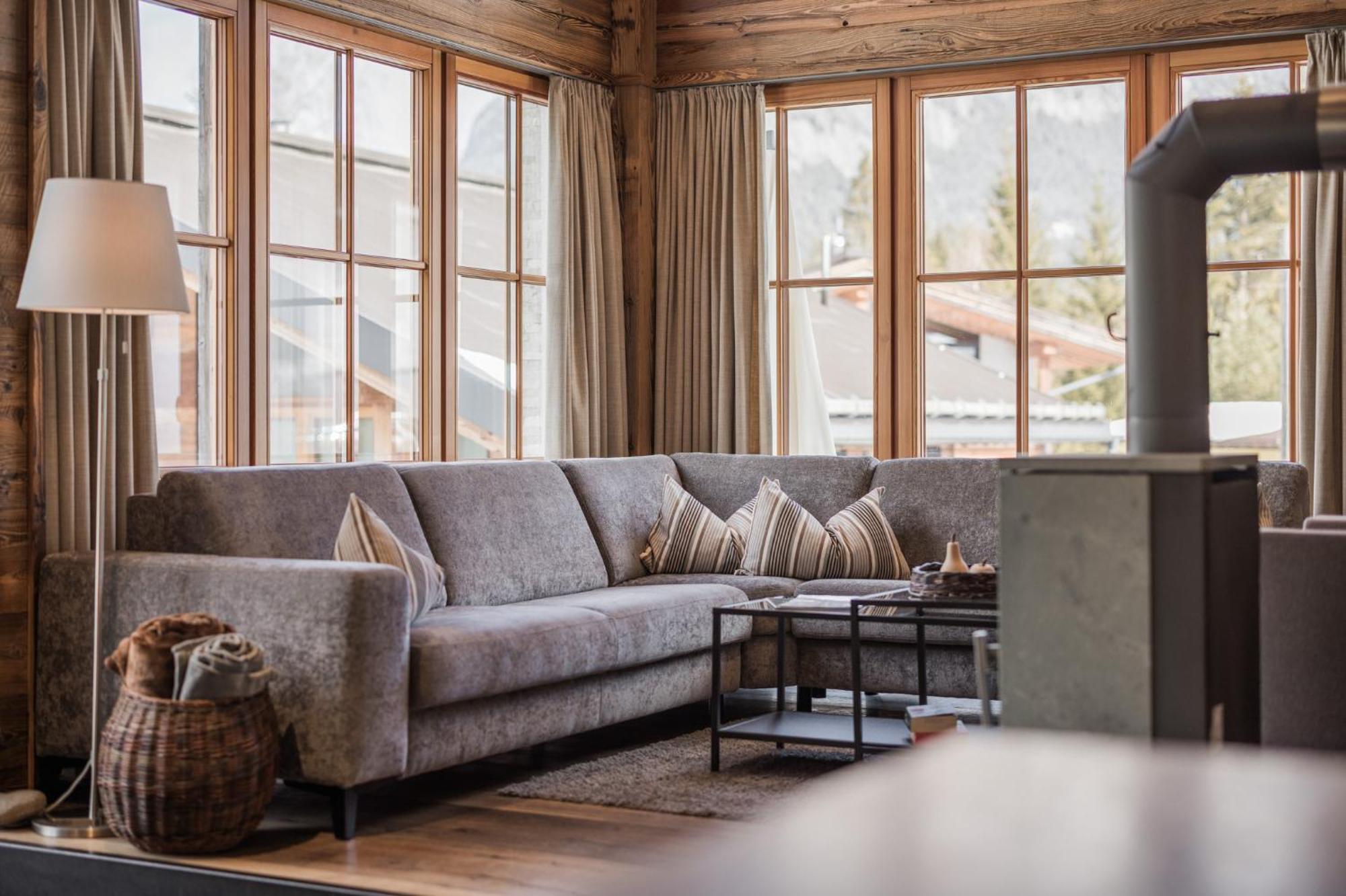 Im Weidach Superior Chalets Leutasch Ngoại thất bức ảnh