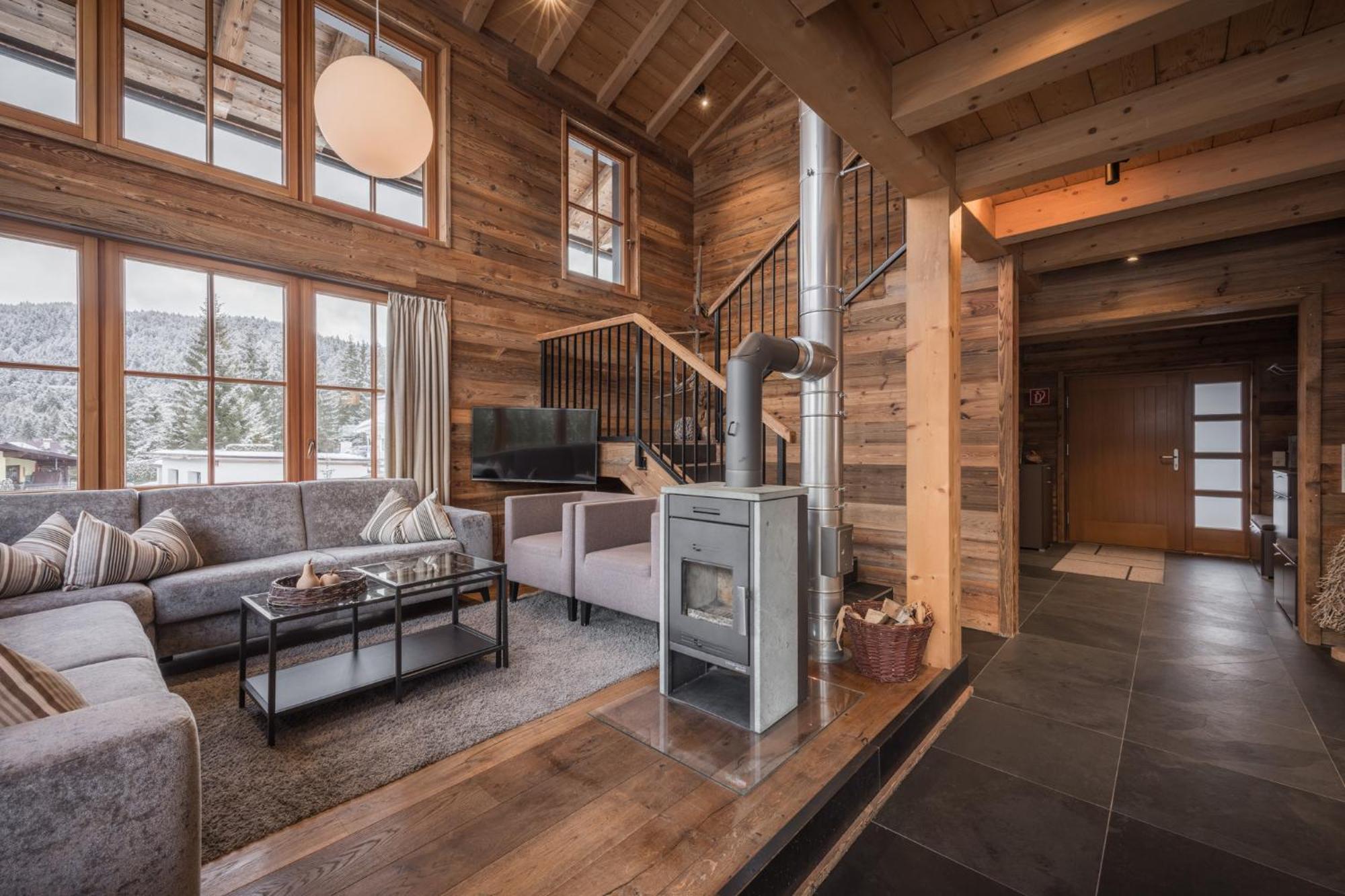 Im Weidach Superior Chalets Leutasch Ngoại thất bức ảnh
