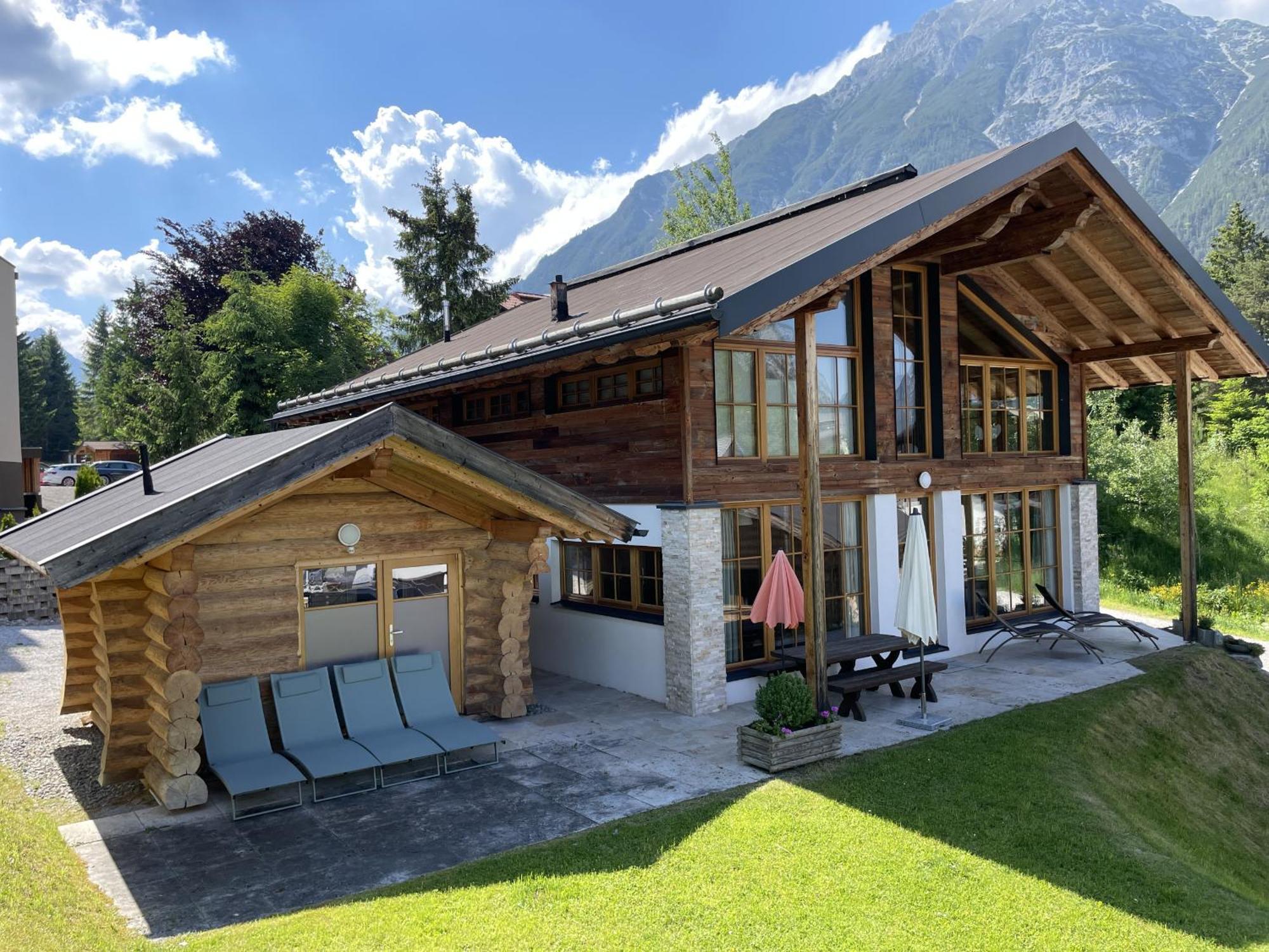 Im Weidach Superior Chalets Leutasch Ngoại thất bức ảnh